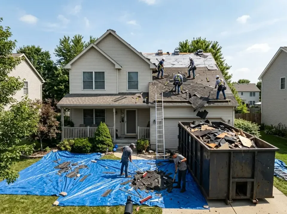 roof-replacement-debris-remova-004 — frequently asked questions, Cheapest Dumpster Rentals in Elk Point, SD